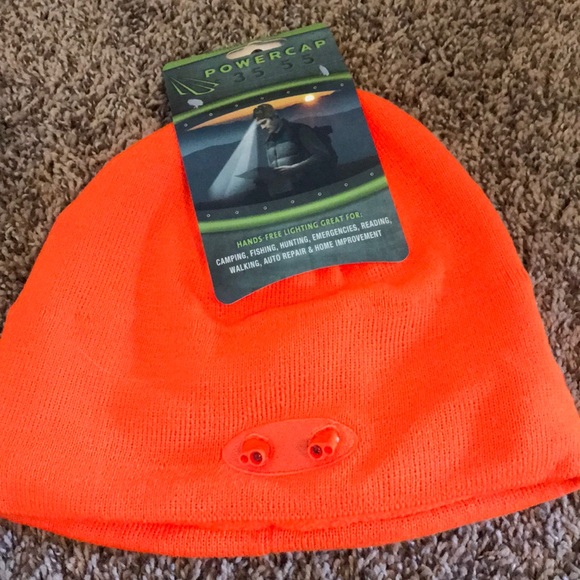 Beanie with built in flashlight! Brand new - Picture 2 of 2